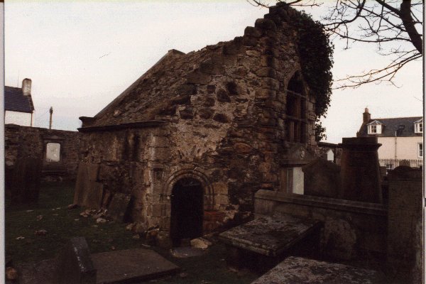 Remains of the medieval church of Banff