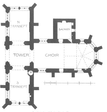 Plan of Seton College.